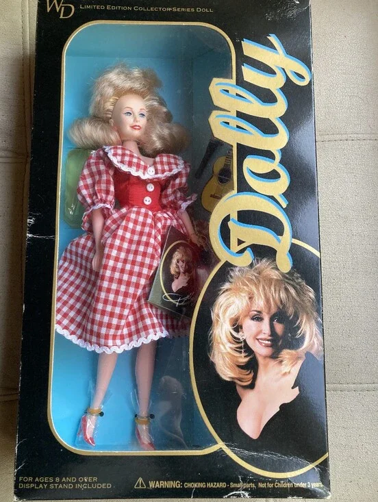 Dolly Limited Edition Collector Doll in Red Gingham Dress