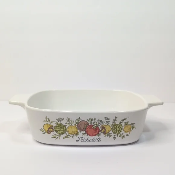 Vintage Spice O' Life Corning Ware L'Echalote 1 Quart