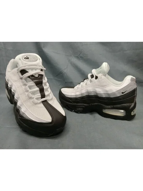 Nike Air Max 95 Big Bubble LTR (GS) Black White Wolf Grey Boys Size 5 NEW NO BOX