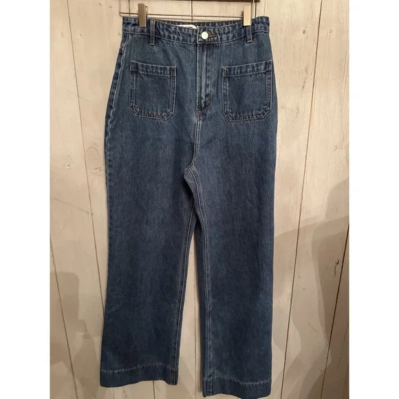 Showpo‎ Vancouver Leg Jeans High Waisted Straight Women's 6 NWT 109$
