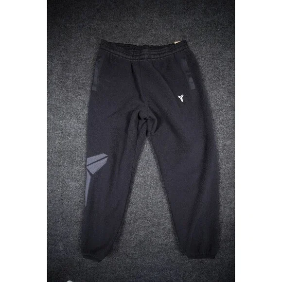 NEW NIKE KOBE WINTERIZED BASKETBALL FLEECE PANTS YOUTH BLACK IB2740-010 SZ XL