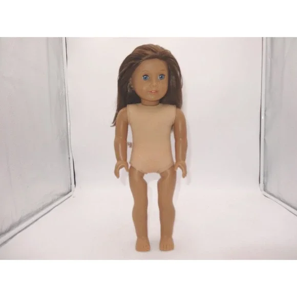 American Girl Doll Truly Me Brown Hair Blue Eyes Freckles 18 Inch Loose