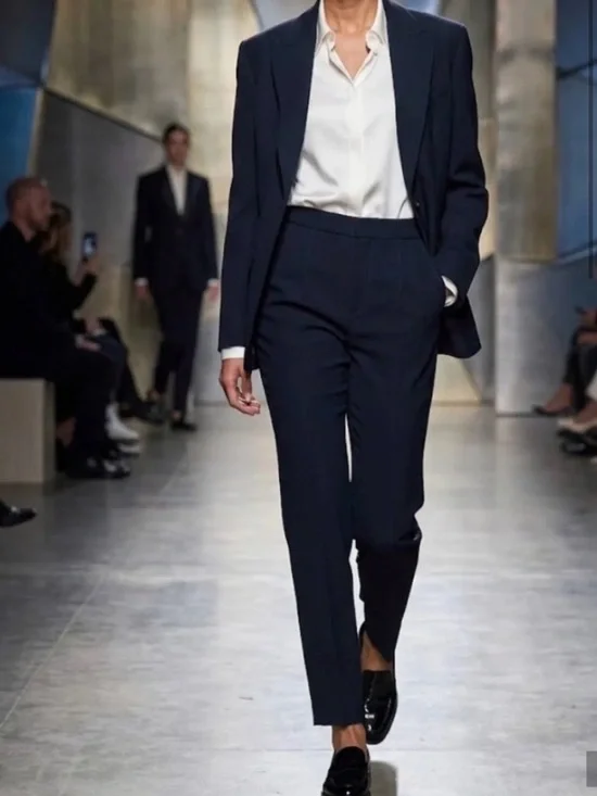 Tiffany &Co  Navy Tailored Dress Pants