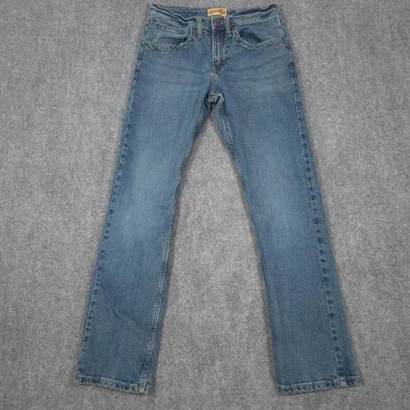 Wrangler 20X Jeans Mens 28x32 Blue Western Slim Straight Style 44 Whiskered