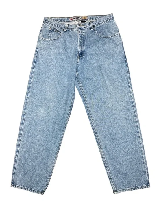 Vintage Anchor Blue Jeans 36x30 mens baggy loose y2k skater