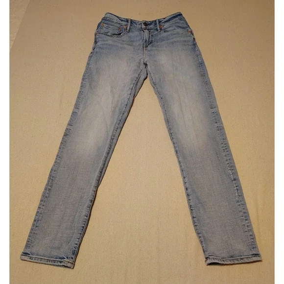 American Eagle Airflex+ Slim Jeans Mens 30x32 Light Wash Stretch Denim