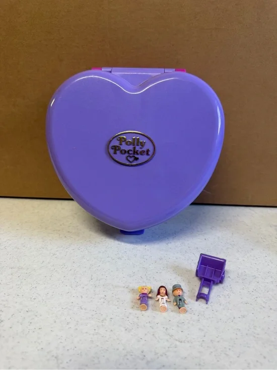 Vtg Polly Pocket 1994 Wonderful Wedding Party Incomplete Music Not Working