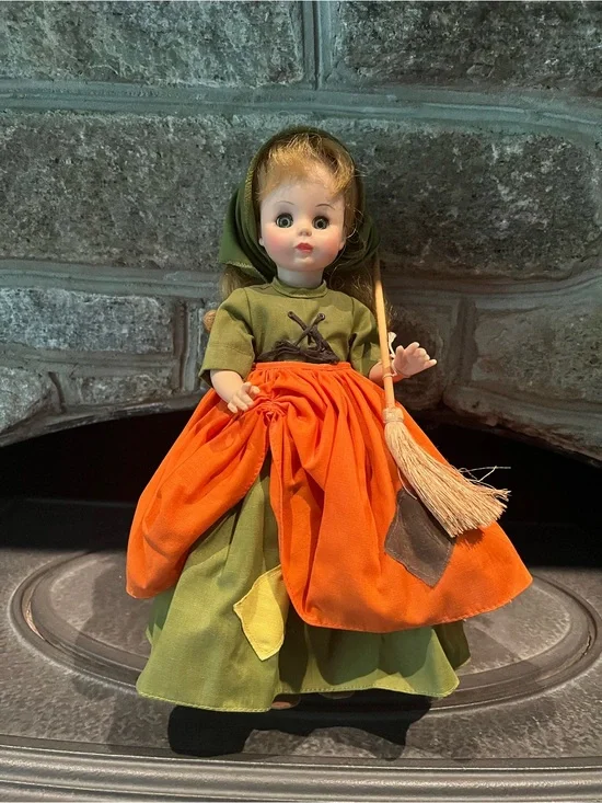 Vintage 1965 original Madame Alexander Poor Cinderella Doll. 14 inches.