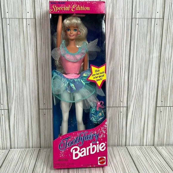 Mattel Tooth Fairy Barbie WalMart Special Edition‎ 1994 Mattel #11645 NIB