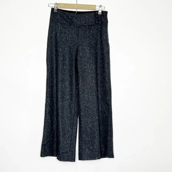 Trina Turk Wool Tweed Wide Leg‎ Trousers