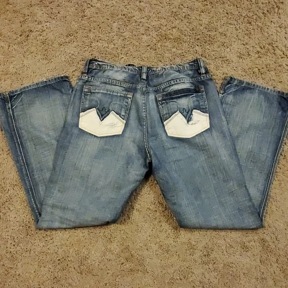 Buffalo distressed look Jean 34x31 Y2K
