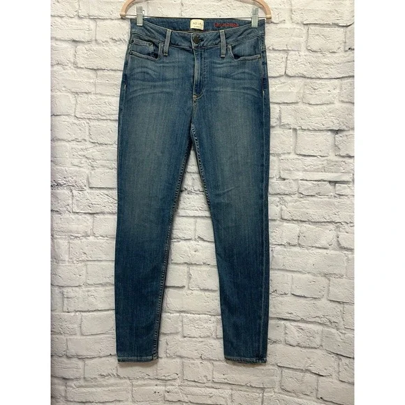 AO.LA Good High Rise Ankle Skinny Women's BlueDenim Jeans Pants - Size 30