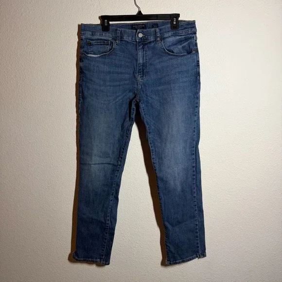 Lucky Brand Jeans Mens‎ 34x30 Blue Denim Medium Wash Pockets Streetwear Straight