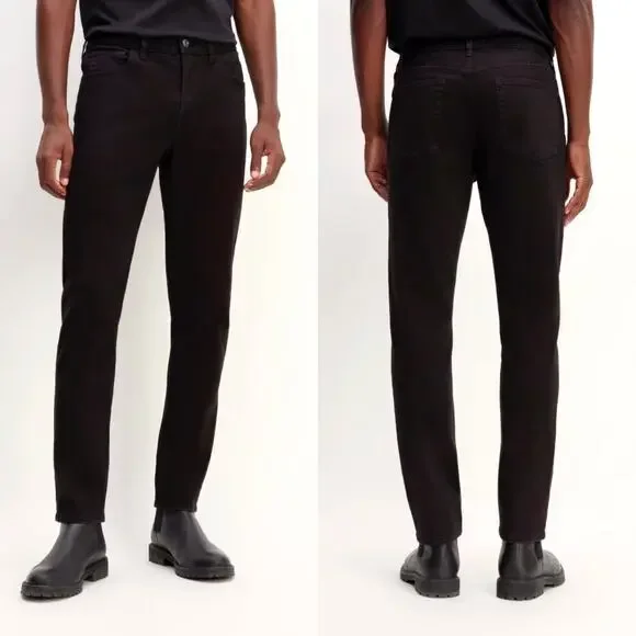 Everlane The Performance Jean Slim Fit Black Men's 32X30 Tag Says 32