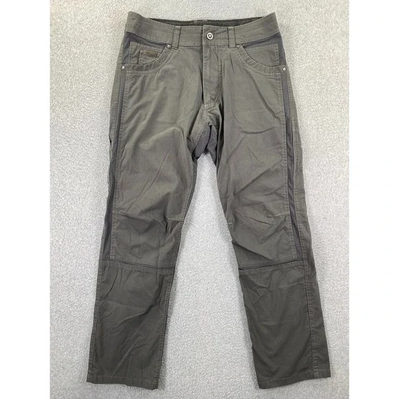 KUHL Pants Mens 32x30 Radikl Dark Grey Enduro Fabric Hybrid Stretch Hiking