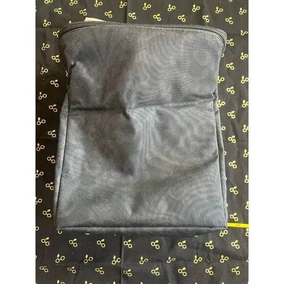 Thirty-One lunch thermal tote bag black and gray