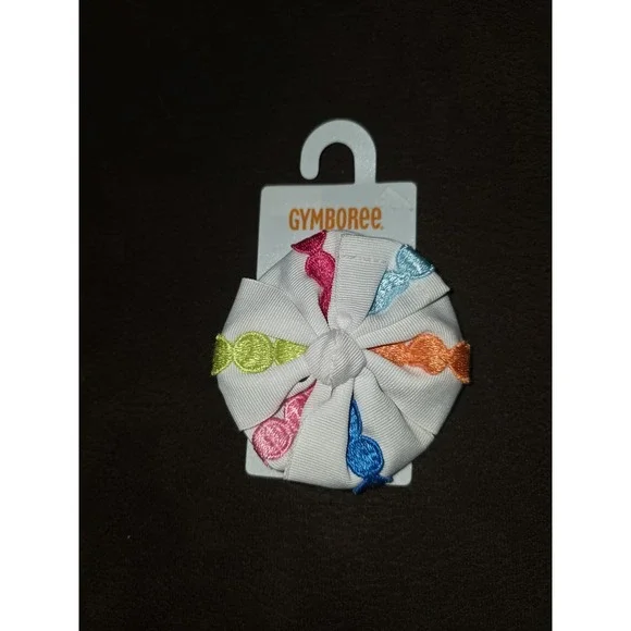 Gymboree rainbow cabana hair‎ clip hair accessories nwt