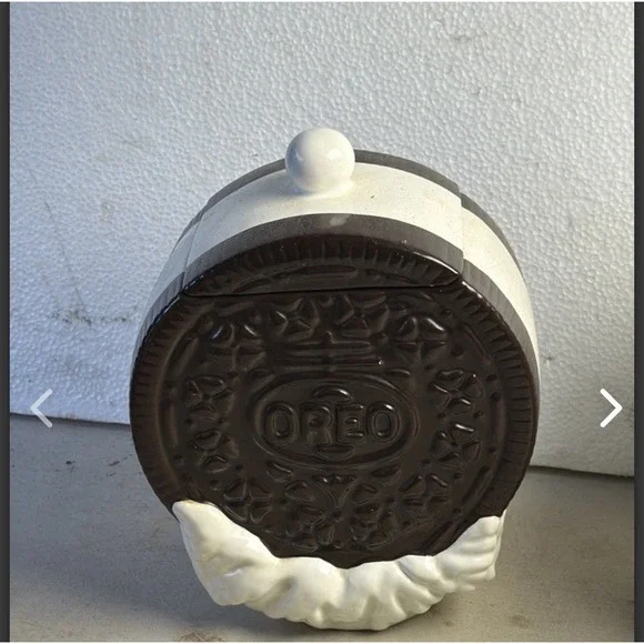 Vintage Nabisco Oreo Ceramic Cookie Jar, 