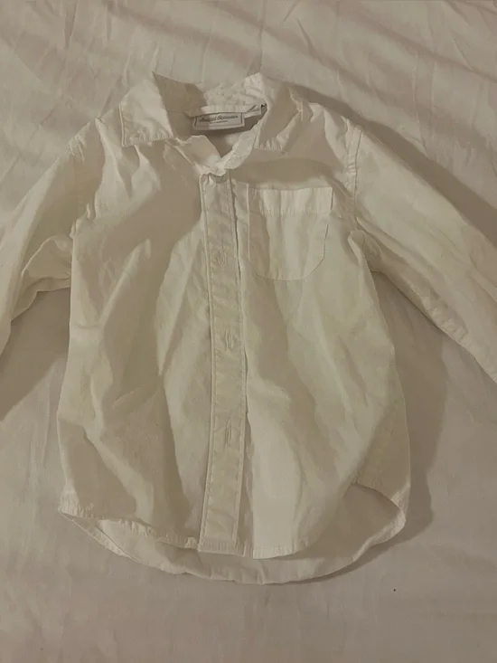 Gymboree White Button-Down Shirt for Kids