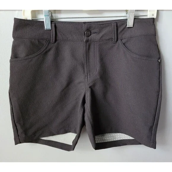 New Pearl iZUMi Women's Vista Phantom Activewear Shorts Size: 6 (Dark Grey) $88
