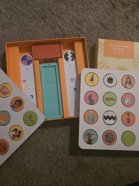 Mystery Word Decoder Kids Game