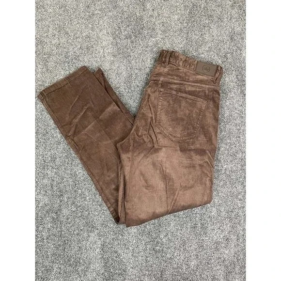 Peter Millar Pants Mens 34 Brown Superior Corduroy‎ 2 Way Stretch Chino Preppy