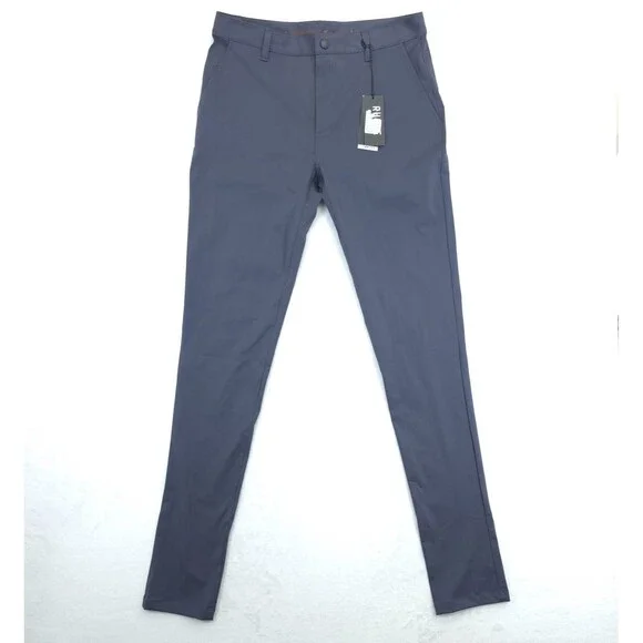 Rhone Commuter Pants Skinny Performance Men's Size 32x35 Blue NWT