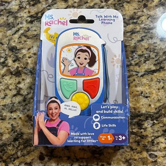 New Ms Rachel Talk With‎ Me Learning Phone Spin Master Toddler Educational Toy
