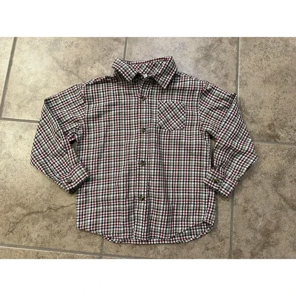 Vintage Gymboree Varsity Champ Button Up Shirt