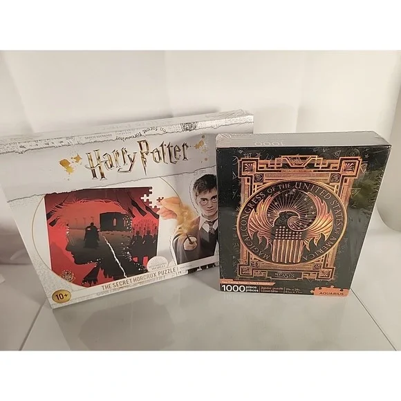 Harry Potter Fantastic Beasts Jigsaw Puzzle Lot Of 2‎ New 1000 Pieces Each