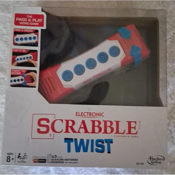 Hasbro Electronic Scrabble Twist Crossword Game