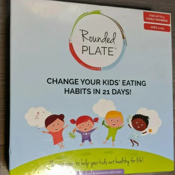 Rounded Plate Change Your Kids Eating in 21 Days