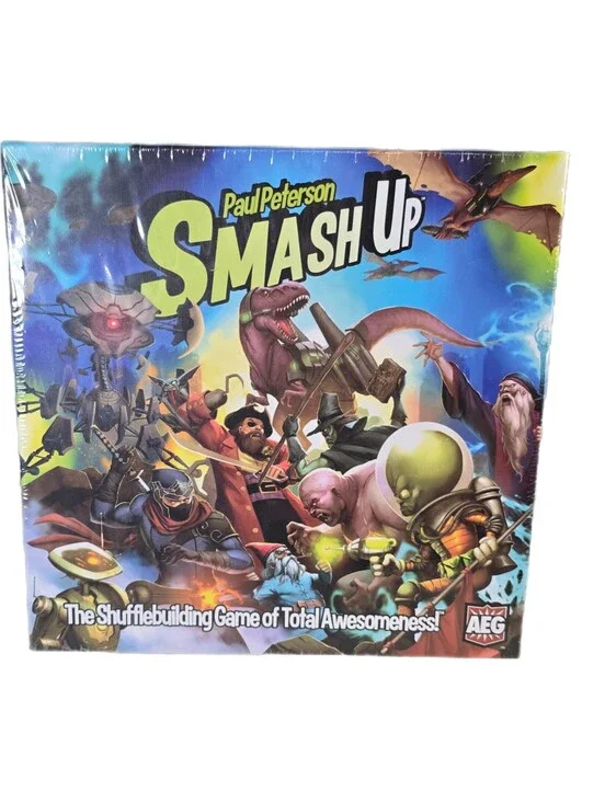 NEW Smash Up Shufflebuilding Game Paul Peterson. AEG Sealed