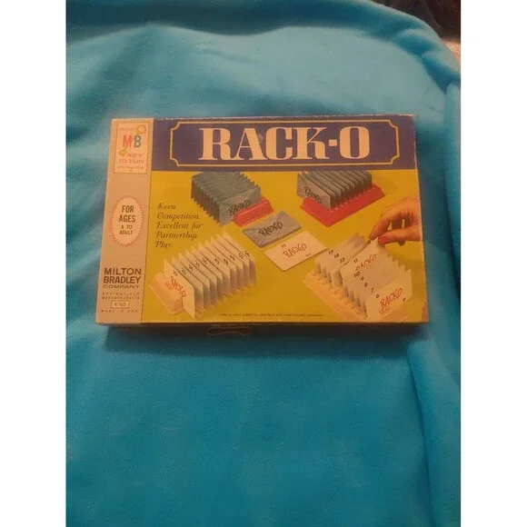 Vintage 1961 RACKO Game Milton Bradley 4765 100% Complete Ages 10 to Adult