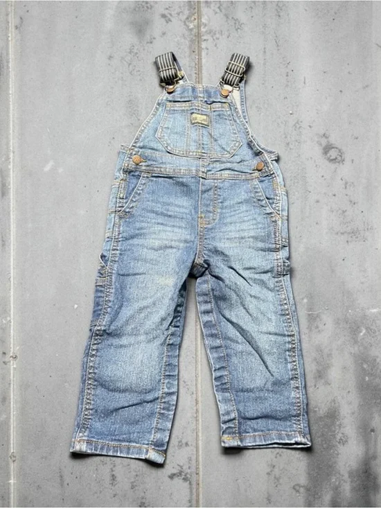 OshKosh B'gosh Light Blue Denim Kids Overalls