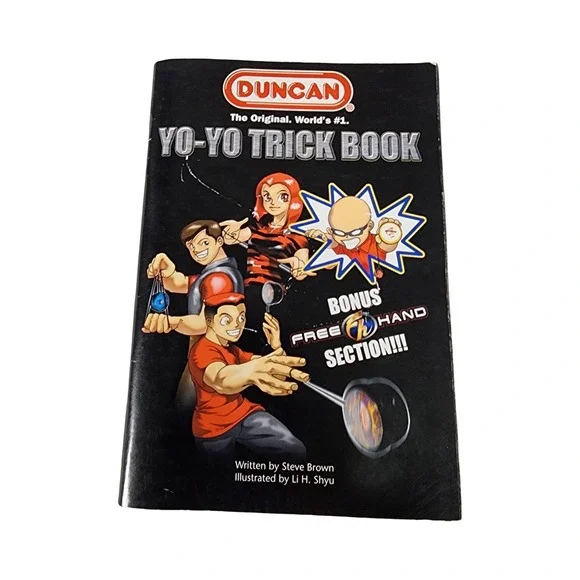 Duncan Yo-Yo Trick Book‎ Steve Brown Li H Shyu Freehand Section 3103BK Guide