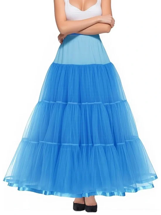 NWT 3X Women's Floor Length Petticoat Long skirt