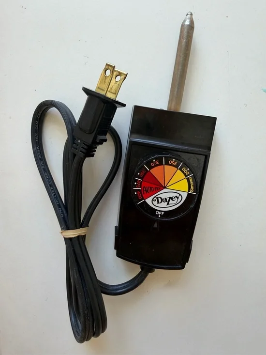 Dazey DTC-1 Temperature Control Power Cord Probe Deep Fryer Wok AC 120V