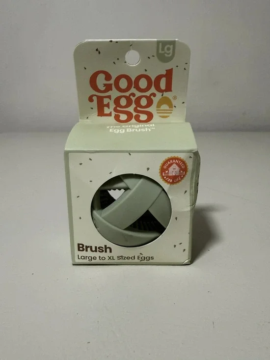 The Original Egg Brush Large to XL Eggs Silicone Scrubber Backyard Chicken