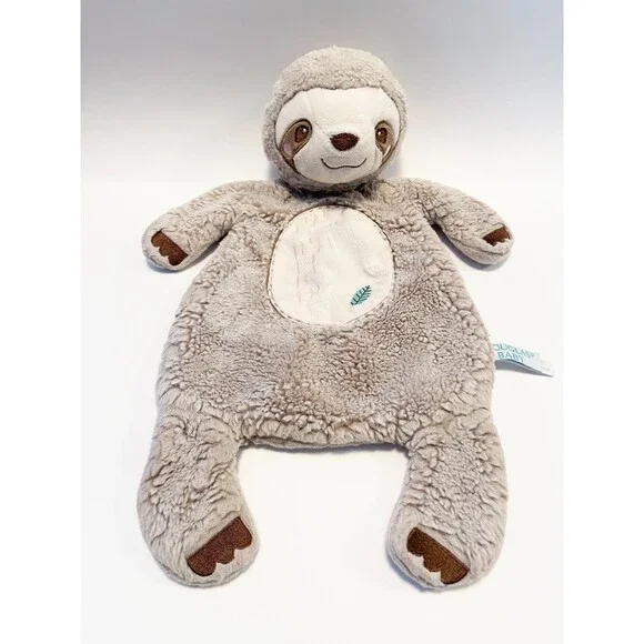 Douglas Baby Sloth Plush Stuffed Animal Security Blanket Lovey 2018 #1460