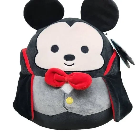 Disney Halloween Vampire Mickey Mouse Squishmallow - 12 inch