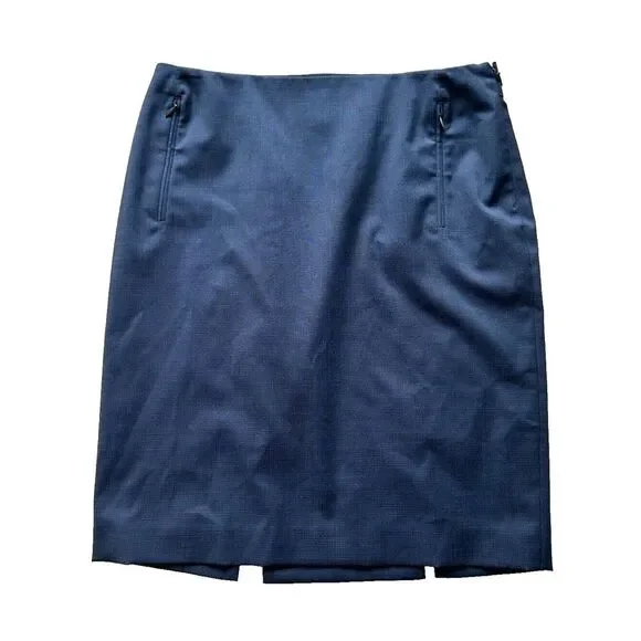 ELIE TAHARI Worn Twice Wool‎ Blend Skirt size 6