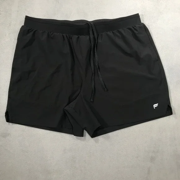 Fabletics The Fundamental Short 5 Inseam Black Mens XXL SO2457652-0007-15060