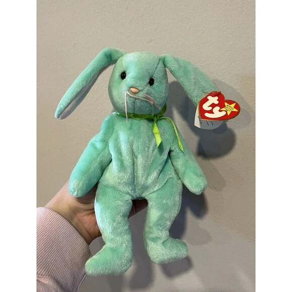 Ty Hippity the Green Bunny Plush Toy