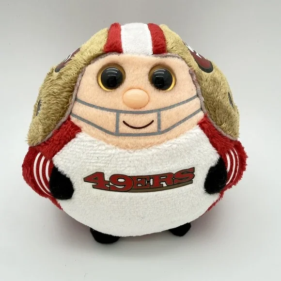 Vintage Ty Washington Redskins NFL Beanie Ballz Plush Figure Retired Collectable