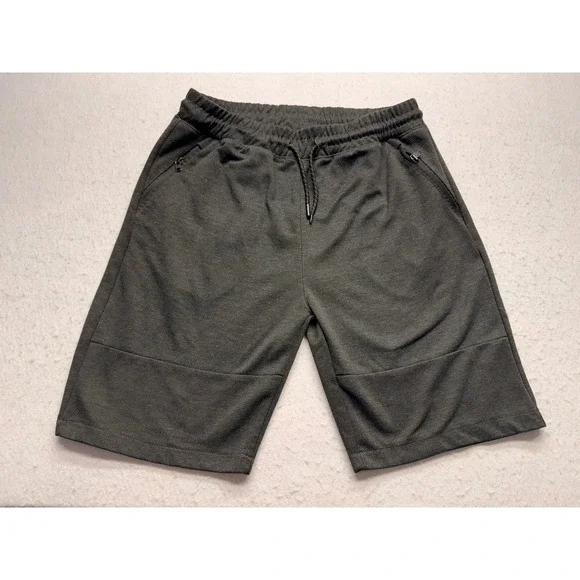 Southpole Mens XL Gray Athletic Shorts Zipper Pockets Drawstring Streetwear