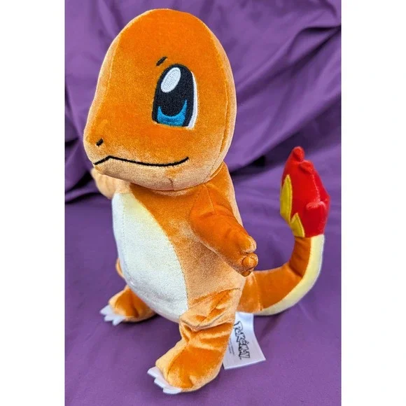 Nintendo Pokémon 8 Inch Charmander Plush 2023 Game Freak 9
