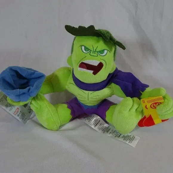 Marvel Holiday Christmas Hulk Plush Doll