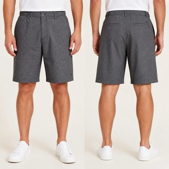 Under Armour Shorts Mens Match Play Golf 34 Gray preppy, athleisure active wear