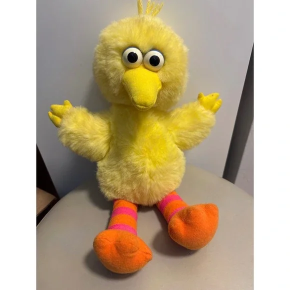 Vintage TYCO Big Bird Plush 1995‎ Sesame Street Stuffed Animal Toy